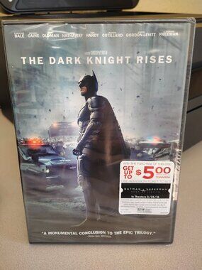 🦇 The Dark Knight Rises Blu-ray/DVD – NWT (Sealed) 🌃